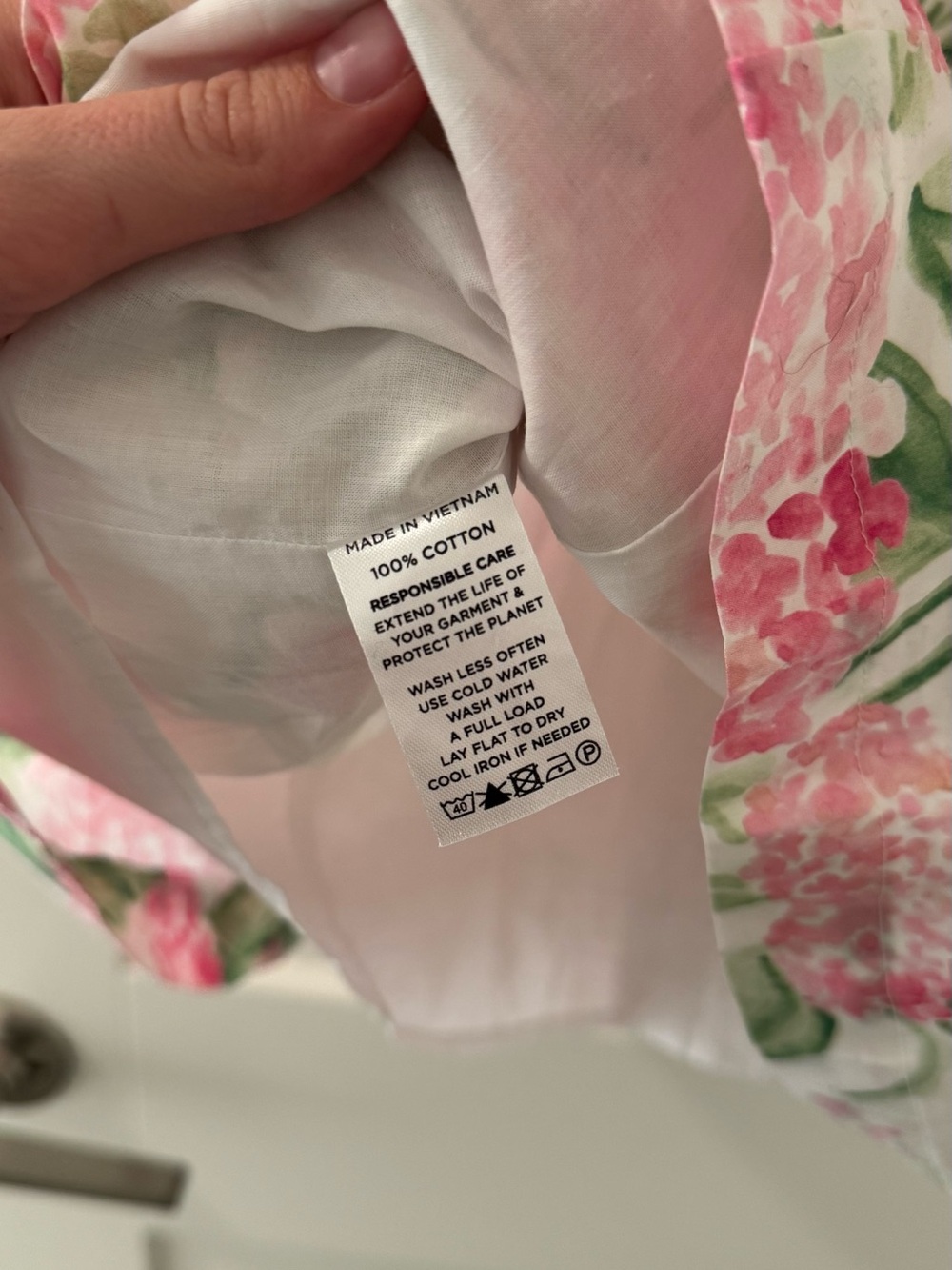 Hill House Home Matilda Mini Dress in Pink Hydrangea (S) - Picture 5 of 5